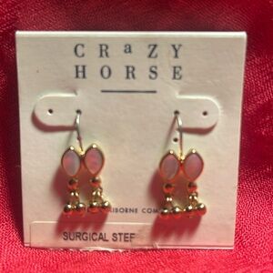 Crazy Horse by Liz Claiborne Co. Pearlescent with Gold Tone Beads